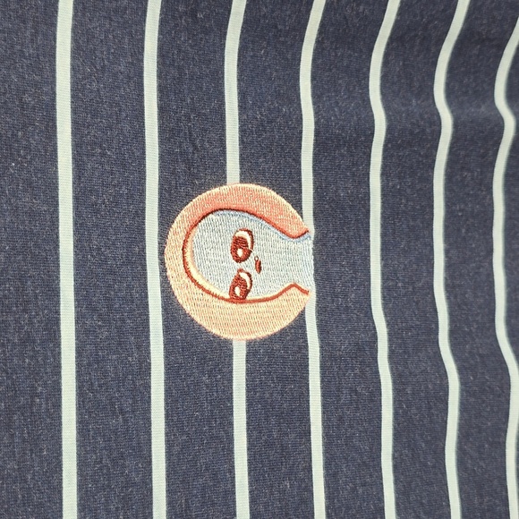 {Strange Planet} Men's Striped T-Shirt Alien Head Soft Nathan W Pyle - Picture 9 of 11